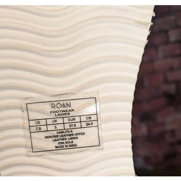 NWOT Roan by Bedstu Carlita II Tan Bone  Size 7.5 - Picture 6 of 9